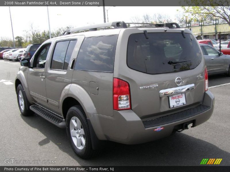 Desert Stone / Graphite 2008 Nissan Pathfinder SE 4x4