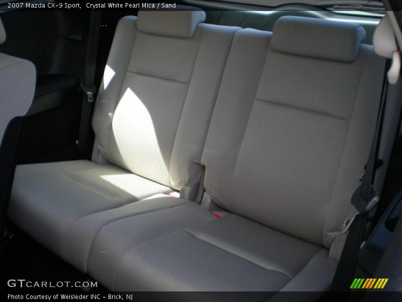 Crystal White Pearl Mica / Sand 2007 Mazda CX-9 Sport