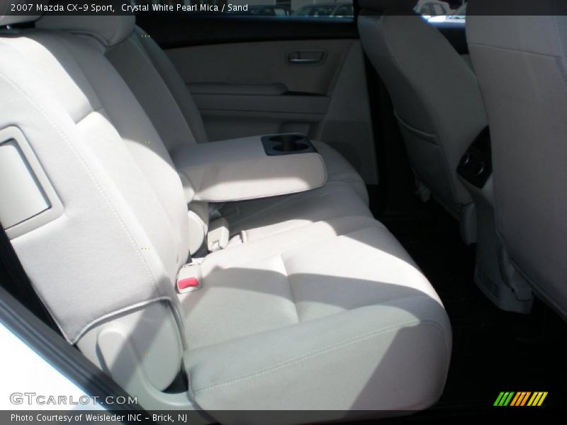 Crystal White Pearl Mica / Sand 2007 Mazda CX-9 Sport