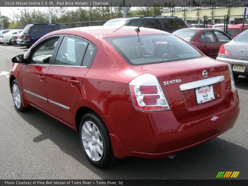 Red Brick Metallic / Charcoal 2010 Nissan Sentra 2.0 SR