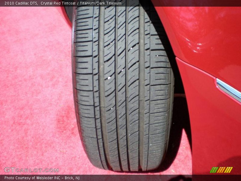 Crystal Red Tintcoat / Titanium/Dark Titanium 2010 Cadillac DTS