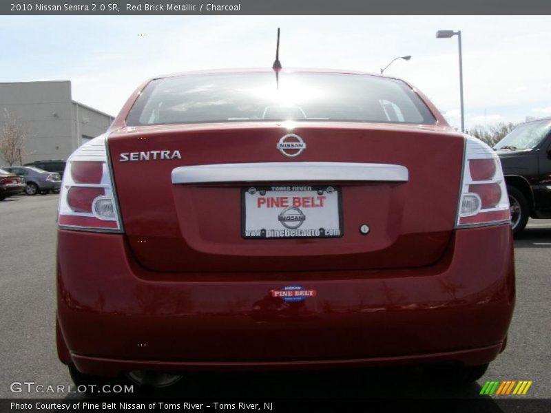 Red Brick Metallic / Charcoal 2010 Nissan Sentra 2.0 SR