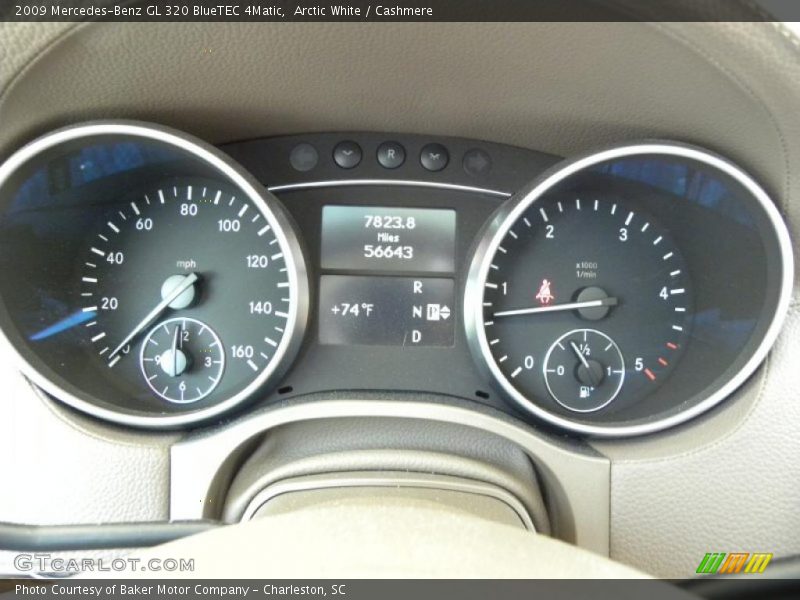 Arctic White / Cashmere 2009 Mercedes-Benz GL 320 BlueTEC 4Matic