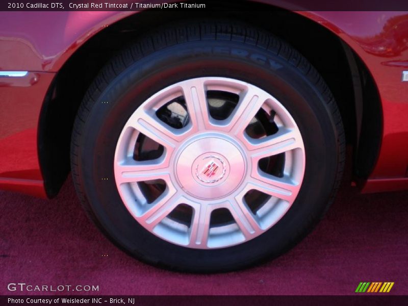 Crystal Red Tintcoat / Titanium/Dark Titanium 2010 Cadillac DTS