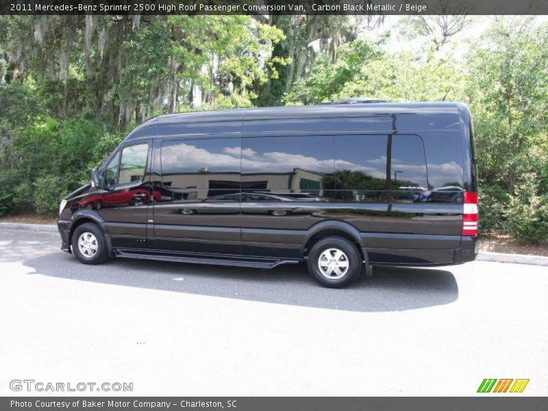 Carbon Black Metallic / Beige 2011 Mercedes-Benz Sprinter 2500 High Roof Passenger Conversion Van