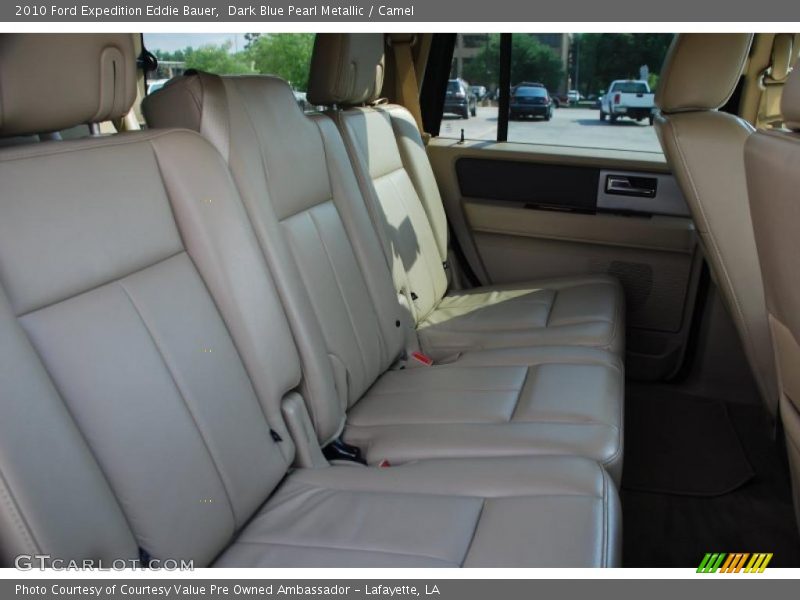 Dark Blue Pearl Metallic / Camel 2010 Ford Expedition Eddie Bauer