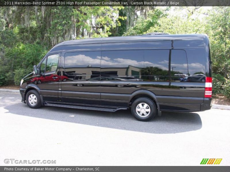 Carbon Black Metallic / Beige 2011 Mercedes-Benz Sprinter 2500 High Roof Passenger Conversion Van