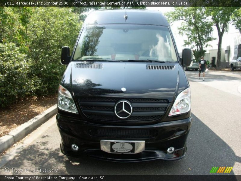 Carbon Black Metallic / Beige 2011 Mercedes-Benz Sprinter 2500 High Roof Passenger Conversion Van