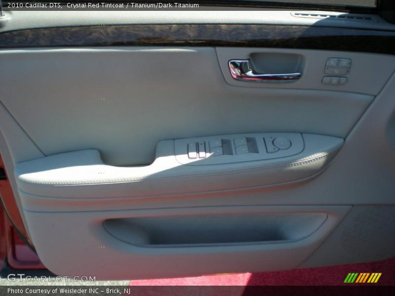Crystal Red Tintcoat / Titanium/Dark Titanium 2010 Cadillac DTS