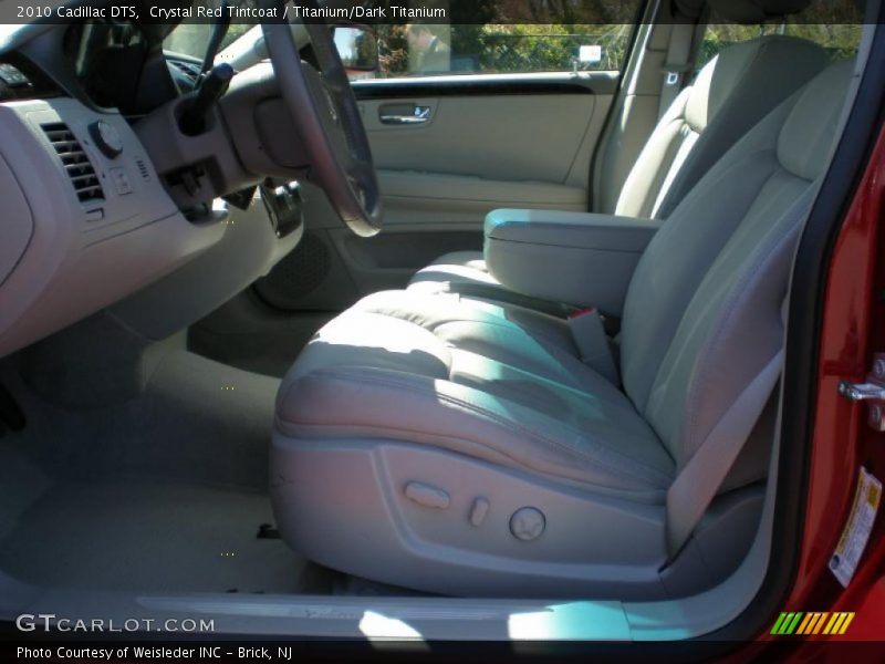 Crystal Red Tintcoat / Titanium/Dark Titanium 2010 Cadillac DTS