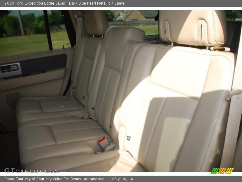 Dark Blue Pearl Metallic / Camel 2010 Ford Expedition Eddie Bauer