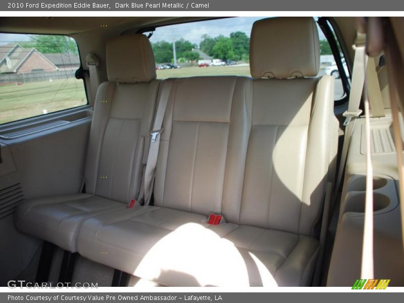 Dark Blue Pearl Metallic / Camel 2010 Ford Expedition Eddie Bauer