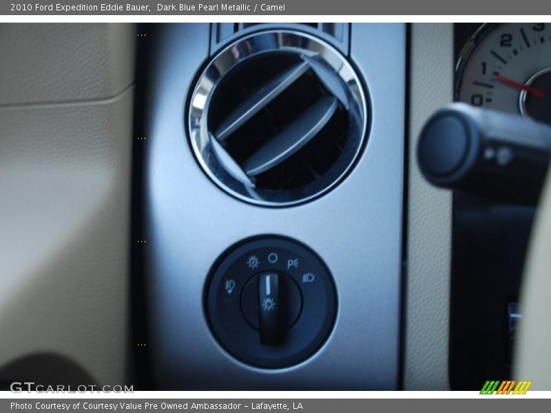 Dark Blue Pearl Metallic / Camel 2010 Ford Expedition Eddie Bauer