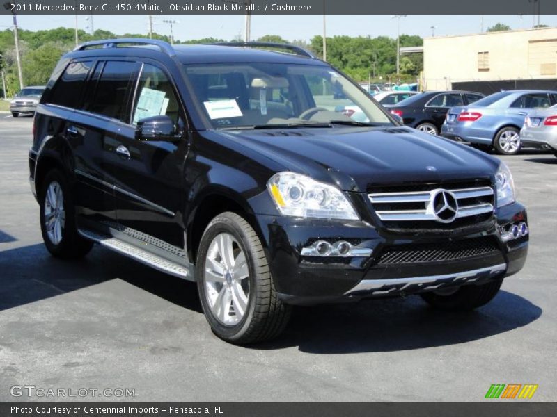 Obsidian Black Metallic / Cashmere 2011 Mercedes-Benz GL 450 4Matic