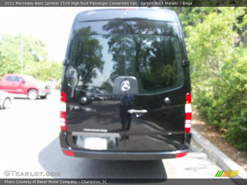 Carbon Black Metallic / Beige 2011 Mercedes-Benz Sprinter 2500 High Roof Passenger Conversion Van