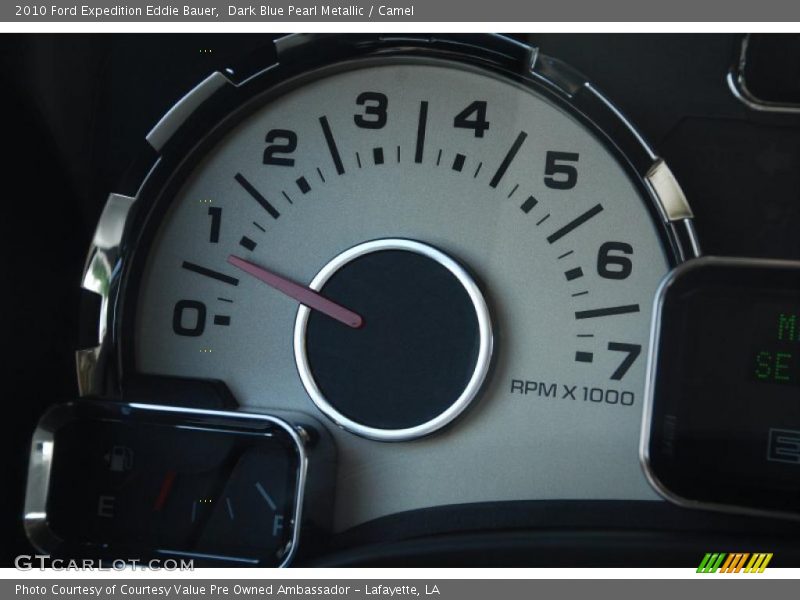 Dark Blue Pearl Metallic / Camel 2010 Ford Expedition Eddie Bauer