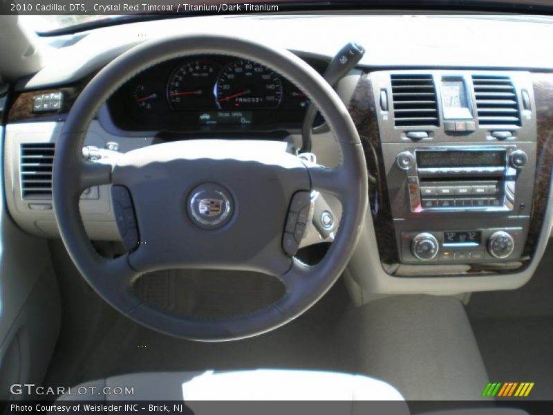 Crystal Red Tintcoat / Titanium/Dark Titanium 2010 Cadillac DTS