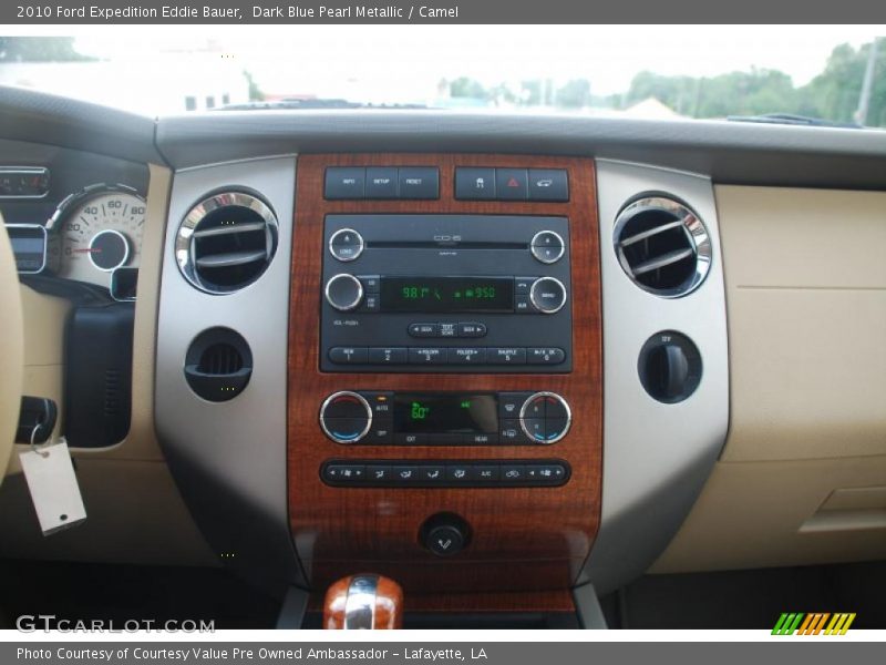 Dark Blue Pearl Metallic / Camel 2010 Ford Expedition Eddie Bauer