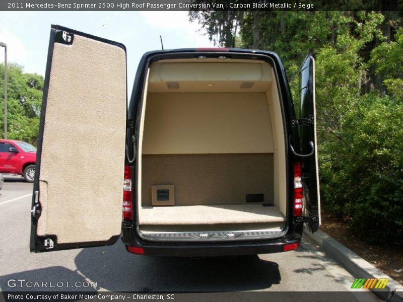 Carbon Black Metallic / Beige 2011 Mercedes-Benz Sprinter 2500 High Roof Passenger Conversion Van