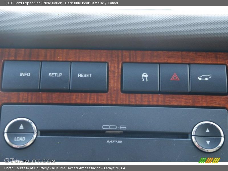 Dark Blue Pearl Metallic / Camel 2010 Ford Expedition Eddie Bauer