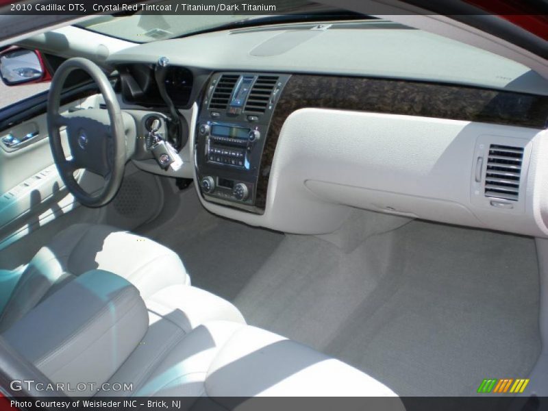 Crystal Red Tintcoat / Titanium/Dark Titanium 2010 Cadillac DTS