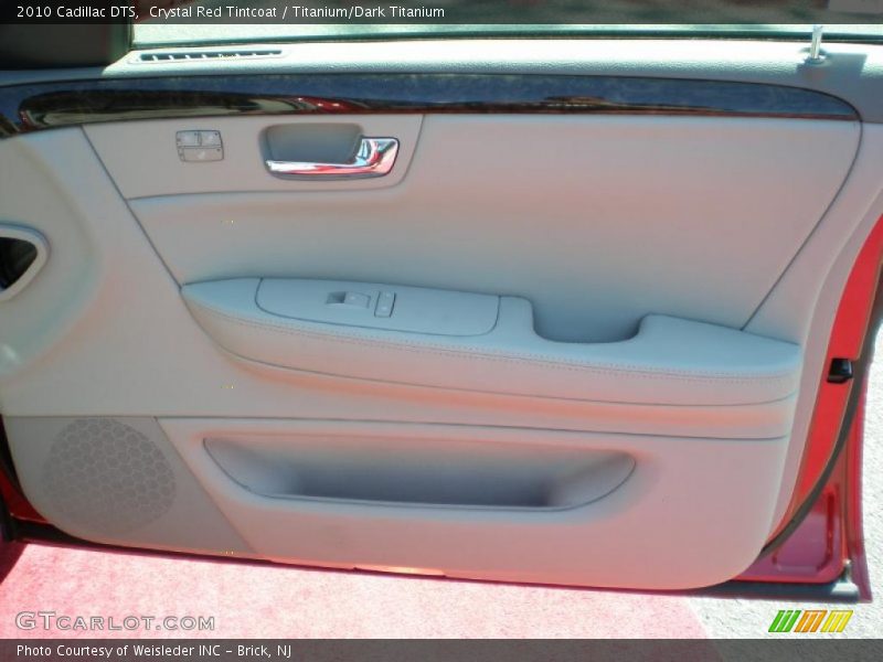 Crystal Red Tintcoat / Titanium/Dark Titanium 2010 Cadillac DTS