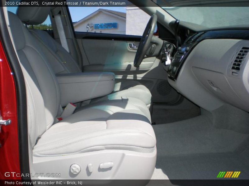 Crystal Red Tintcoat / Titanium/Dark Titanium 2010 Cadillac DTS
