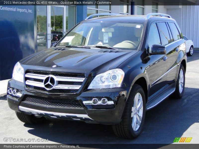 Obsidian Black Metallic / Cashmere 2011 Mercedes-Benz GL 450 4Matic