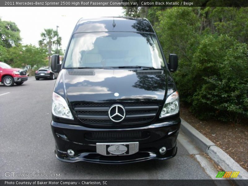 Carbon Black Metallic / Beige 2011 Mercedes-Benz Sprinter 2500 High Roof Passenger Conversion Van