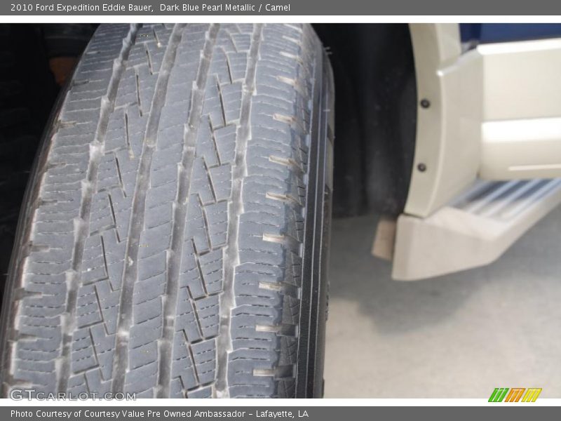 Dark Blue Pearl Metallic / Camel 2010 Ford Expedition Eddie Bauer