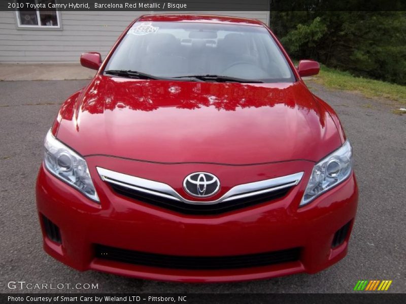  2010 Camry Hybrid Barcelona Red Metallic