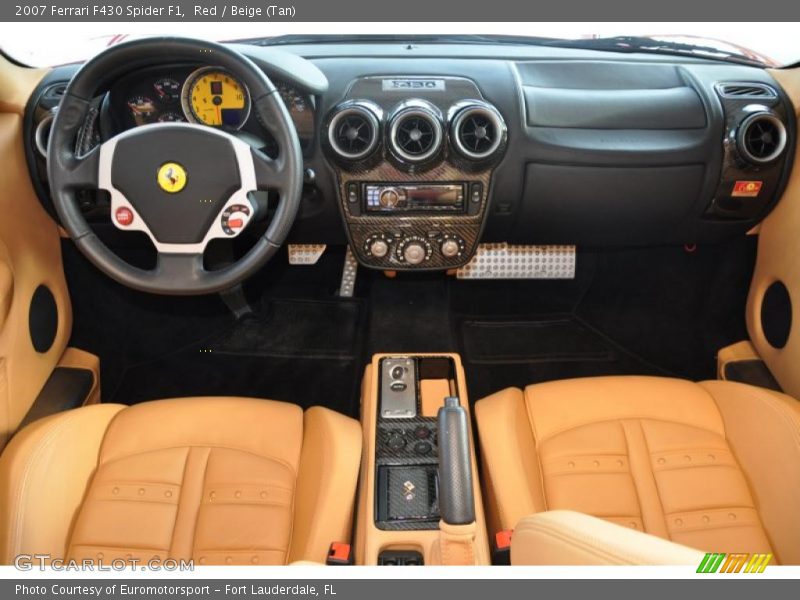 Dashboard of 2007 F430 Spider F1