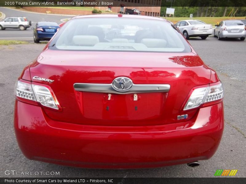  2010 Camry Hybrid Barcelona Red Metallic