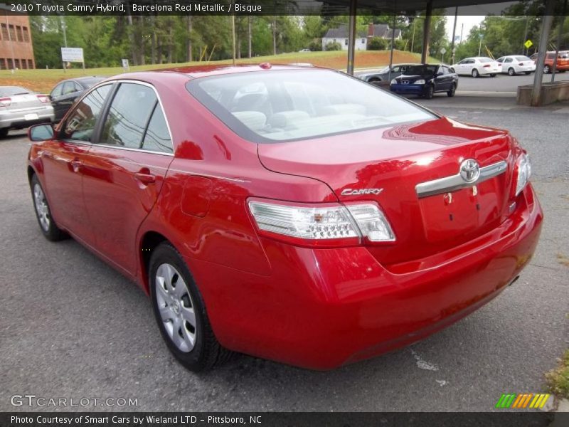  2010 Camry Hybrid Barcelona Red Metallic