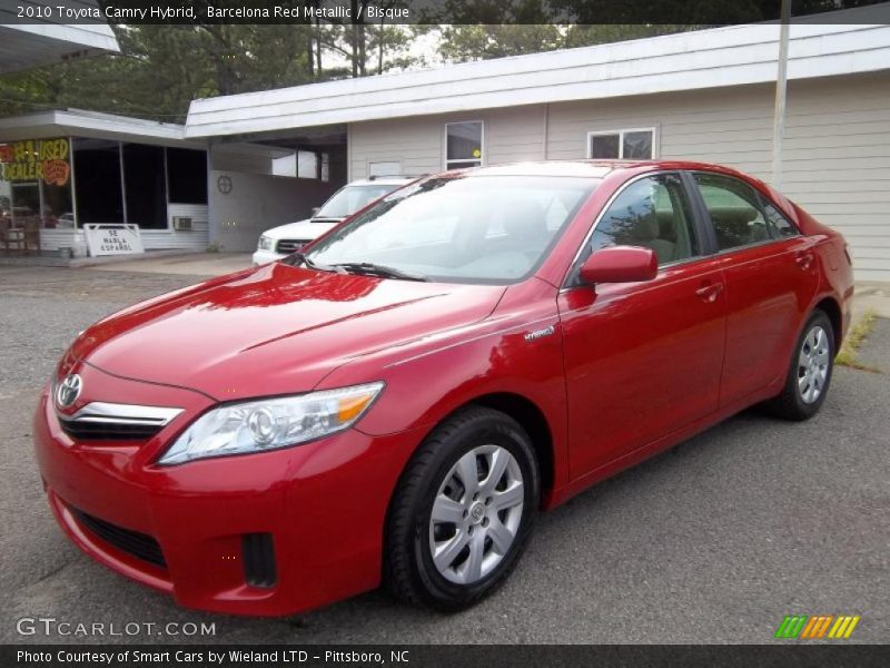 Front 3/4 View of 2010 Camry Hybrid