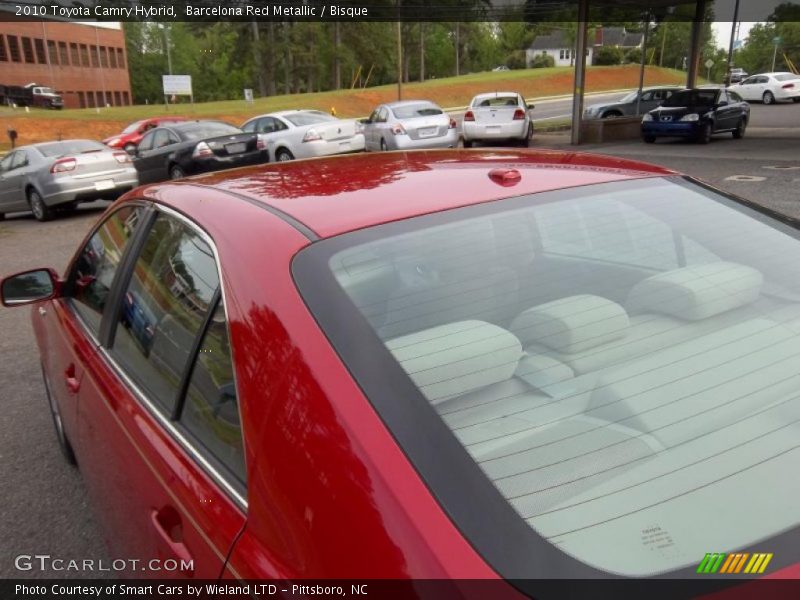 Barcelona Red Metallic / Bisque 2010 Toyota Camry Hybrid