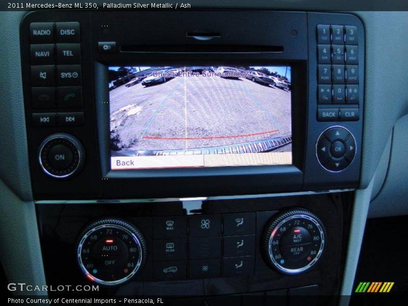Palladium Silver Metallic / Ash 2011 Mercedes-Benz ML 350