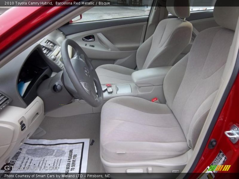  2010 Camry Hybrid Bisque Interior