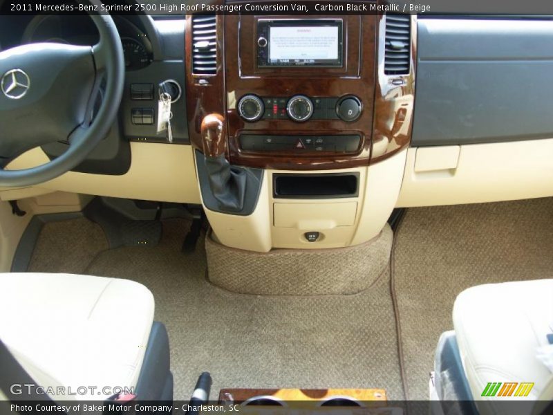 Controls of 2011 Sprinter 2500 High Roof Passenger Conversion Van