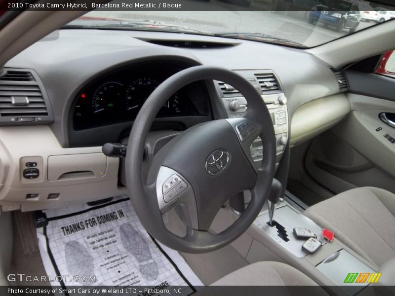 Dashboard of 2010 Camry Hybrid