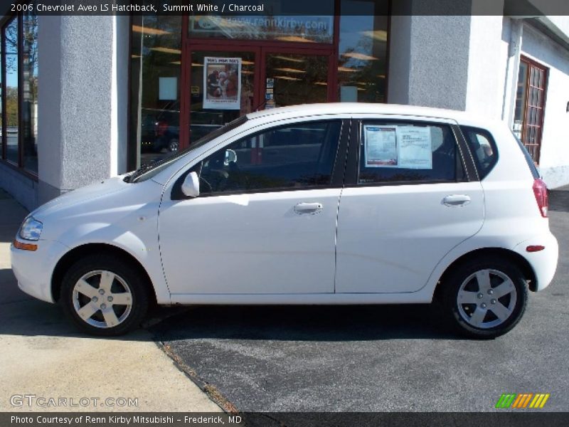 Summit White / Charcoal 2006 Chevrolet Aveo LS Hatchback