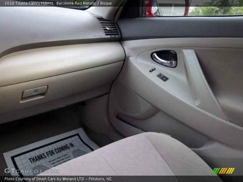 Barcelona Red Metallic / Bisque 2010 Toyota Camry Hybrid