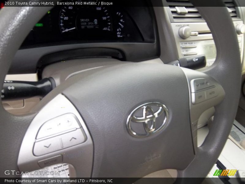 Controls of 2010 Camry Hybrid