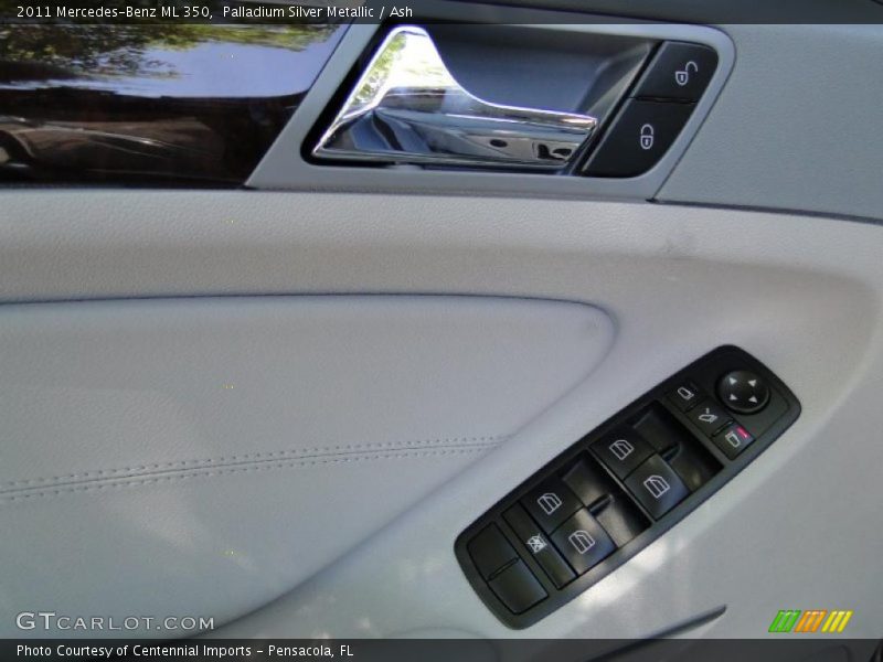 Palladium Silver Metallic / Ash 2011 Mercedes-Benz ML 350