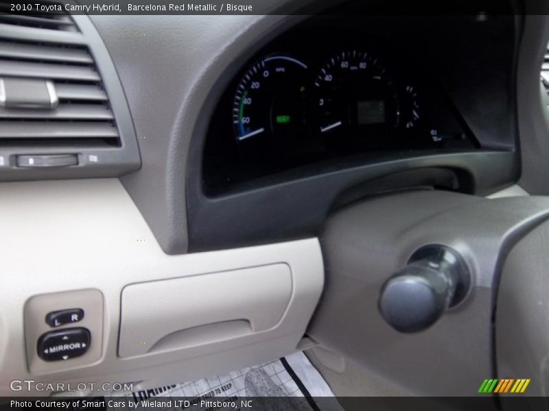 Barcelona Red Metallic / Bisque 2010 Toyota Camry Hybrid