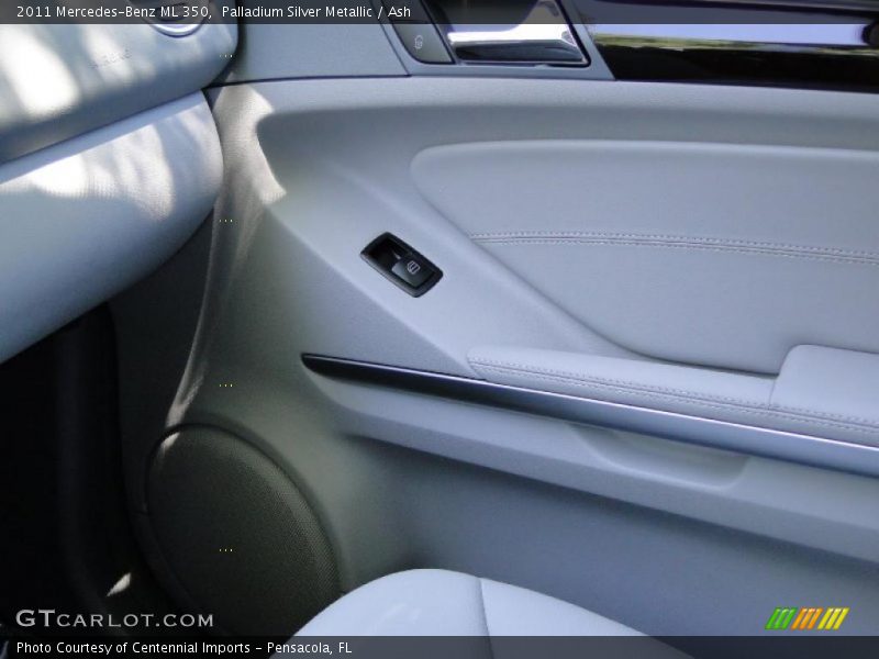 Palladium Silver Metallic / Ash 2011 Mercedes-Benz ML 350