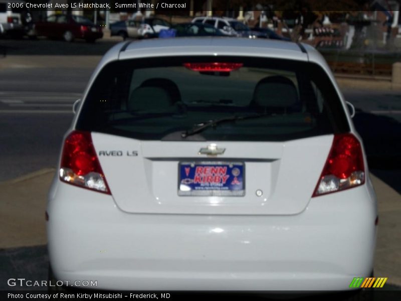Summit White / Charcoal 2006 Chevrolet Aveo LS Hatchback