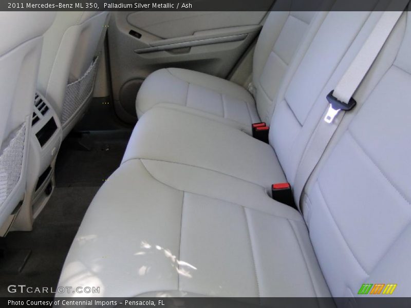 Palladium Silver Metallic / Ash 2011 Mercedes-Benz ML 350