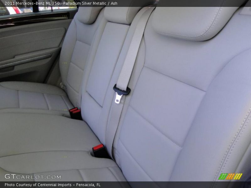Palladium Silver Metallic / Ash 2011 Mercedes-Benz ML 350