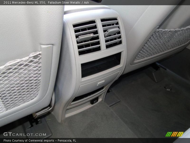Palladium Silver Metallic / Ash 2011 Mercedes-Benz ML 350